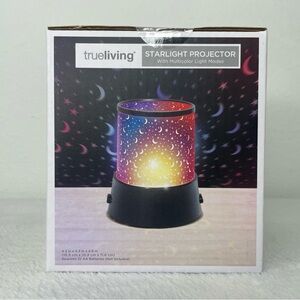 True Living Starlight Projector with Multicolor Light Modes